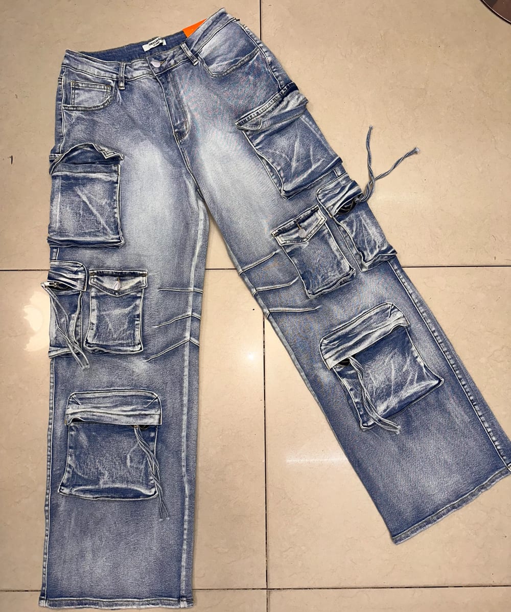 Pantalón recto cargo✨💓