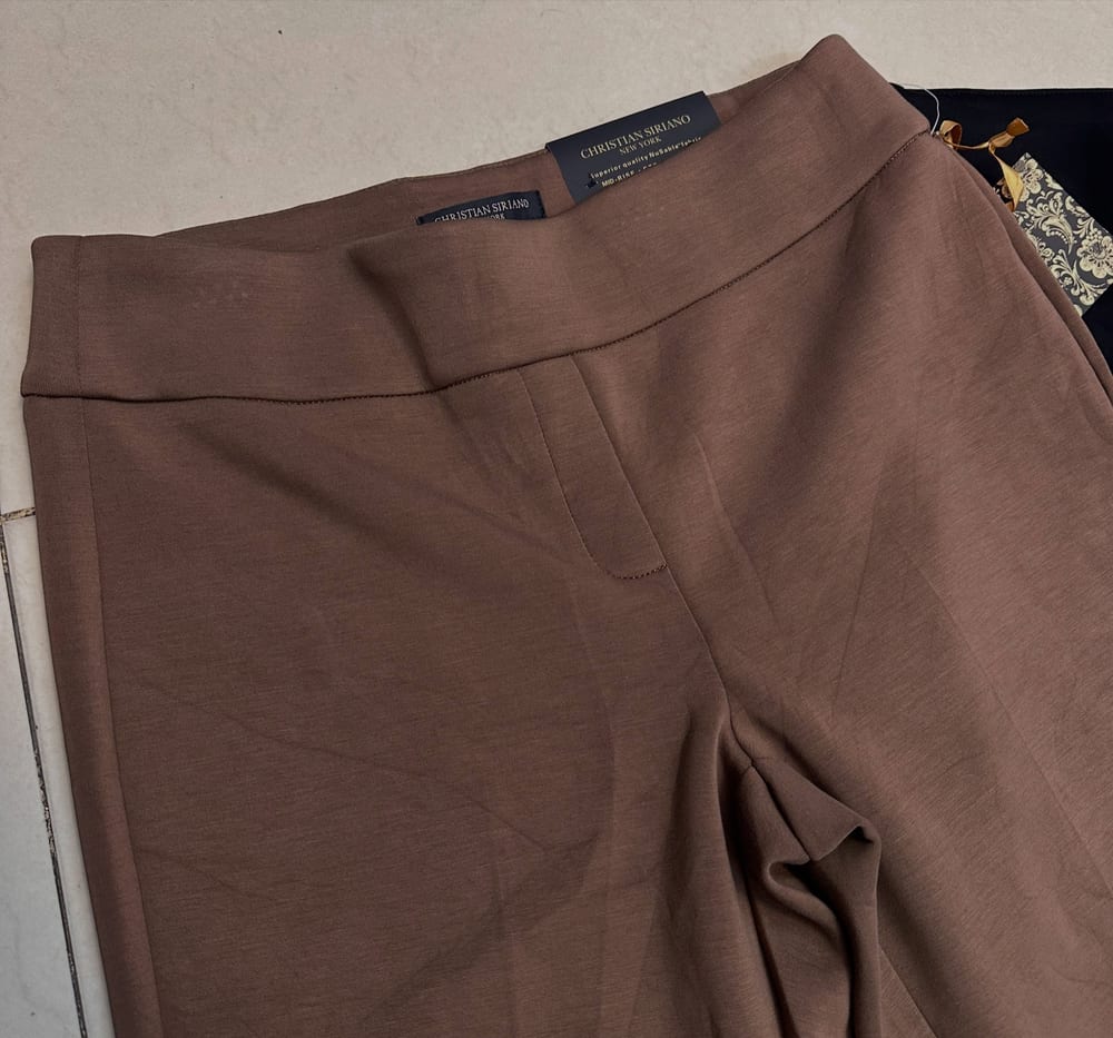 Pantalón tipo malla corte recto 💎✨ vista 2